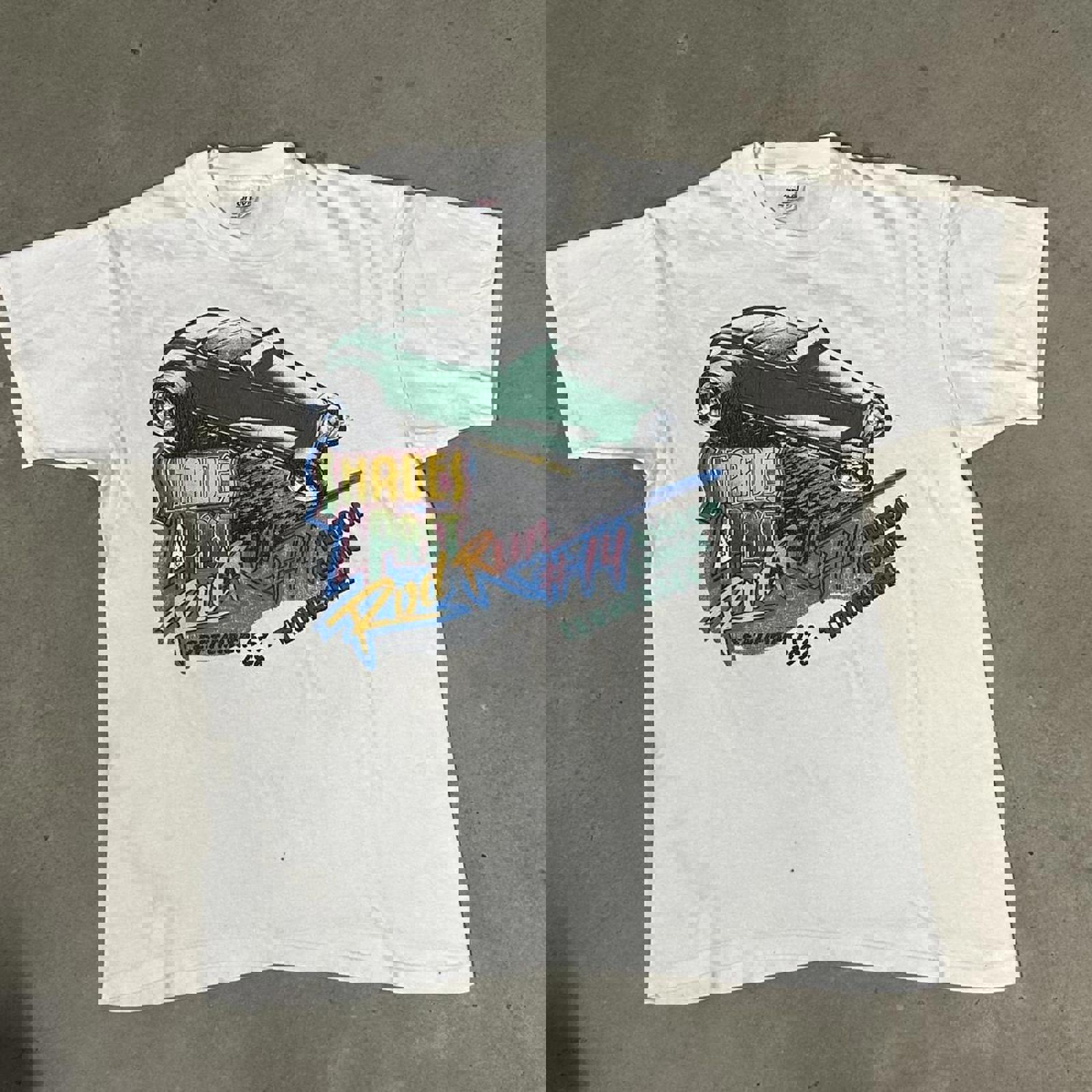 Vintage 1996 Rod Run Single Stitch Rare T-shirt