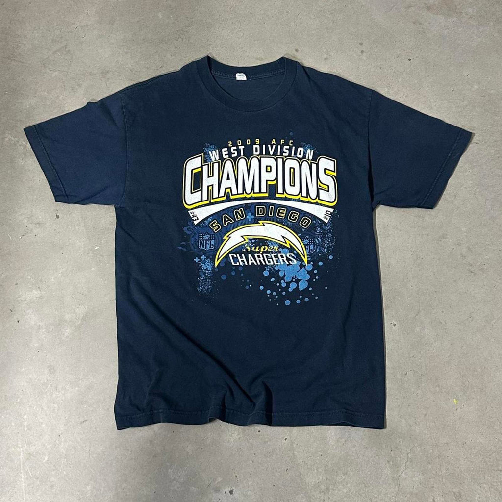 2009 SD Chargers Division Champs Vintage Graphic Tee