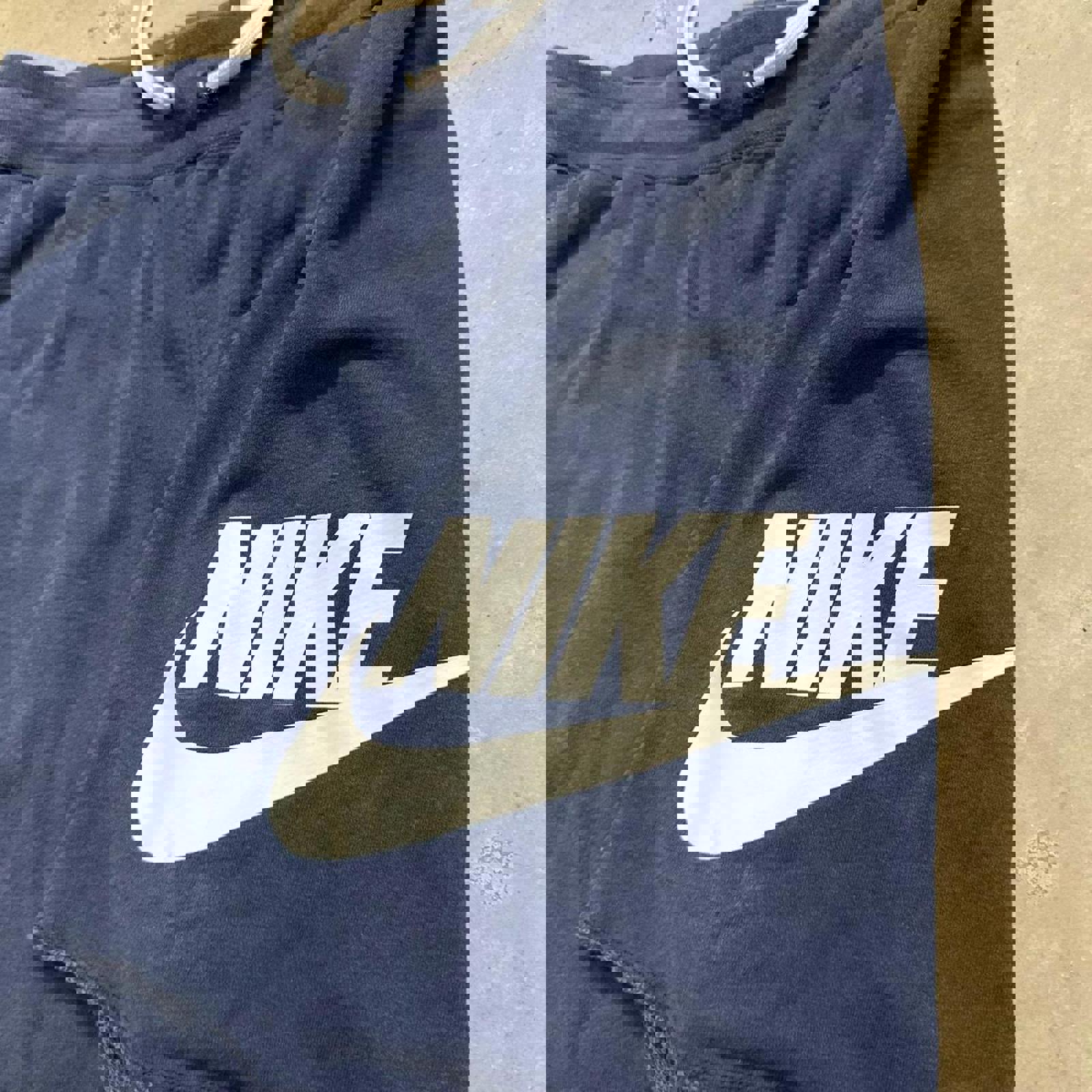 Nike Comfort navy blue Logo shorts