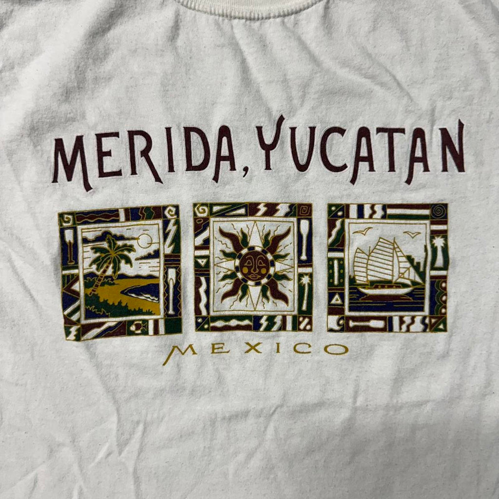 Vintage 90s Merida, Yucatan, Tee #graphic #Surf