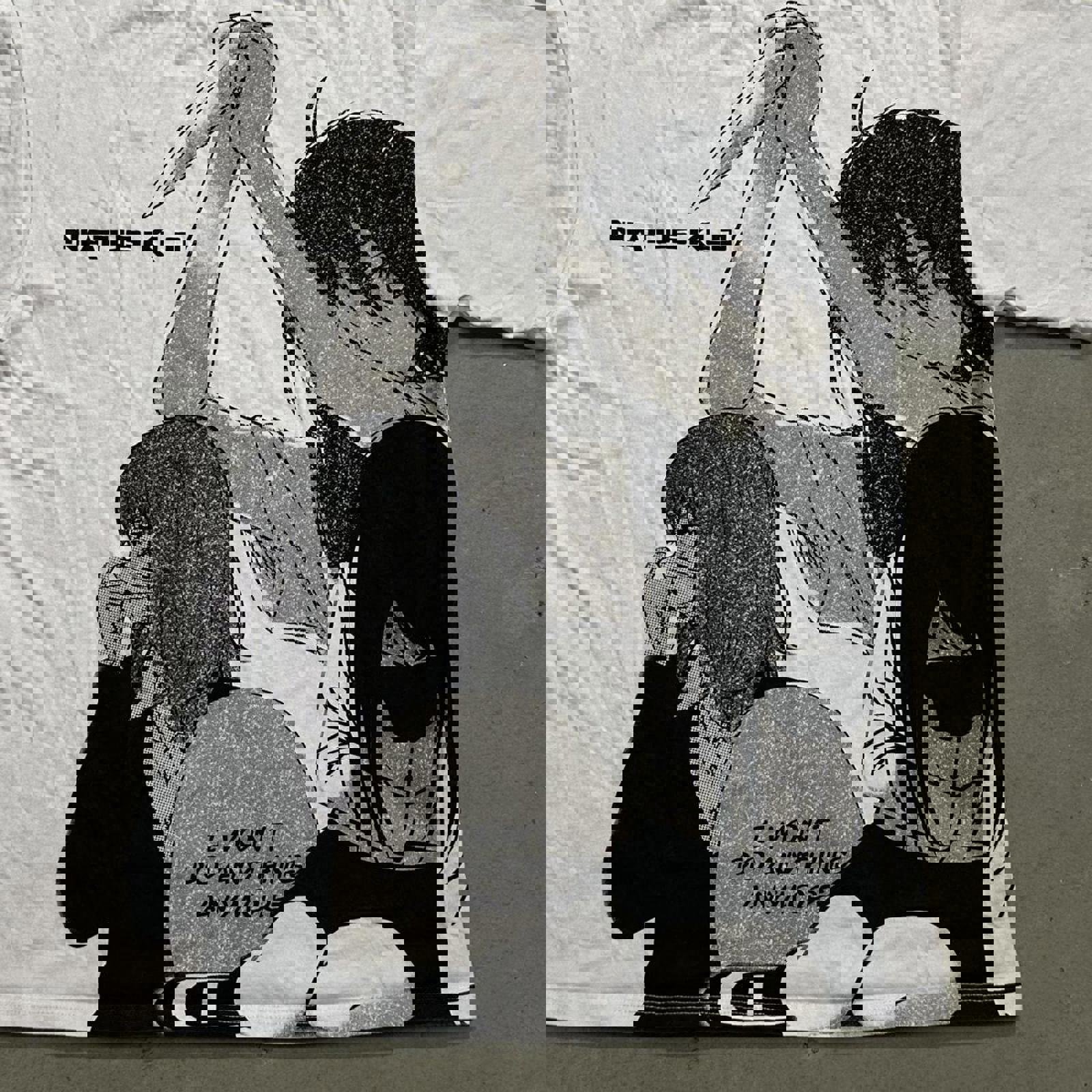 Sick Y2K IG brand Full Graphic Anime Tee