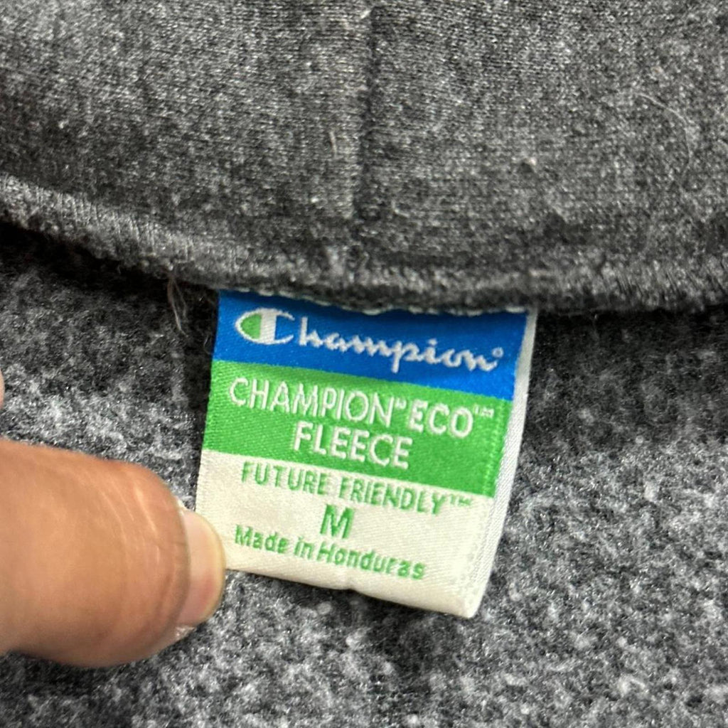 Dark Grey Vintage SDSU Embroidered Champion Zipup Hoodie