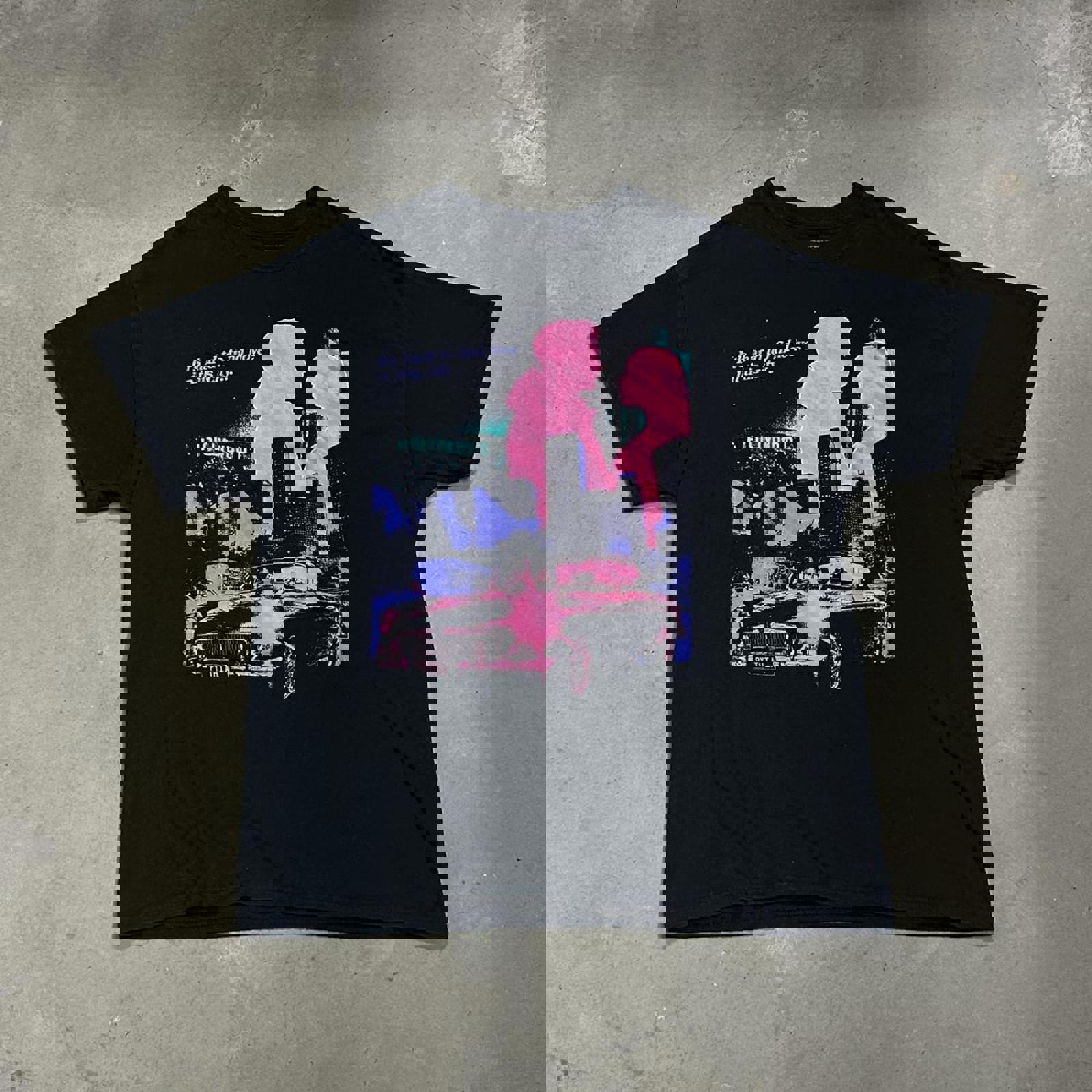 Vintage Pythia Hollywood Large Front Graphic Oversized Tee