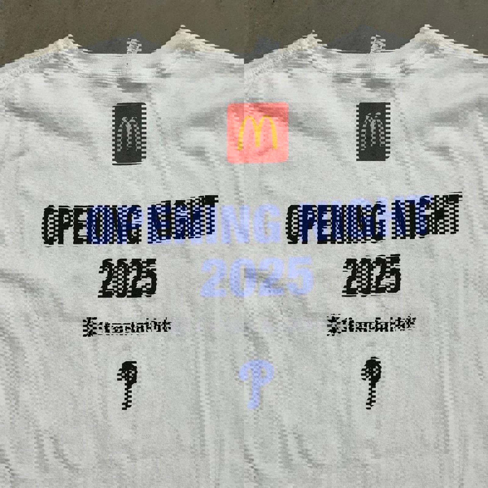 MLB Philadelphia Phillies 2025 Opening Night Graphic Tee