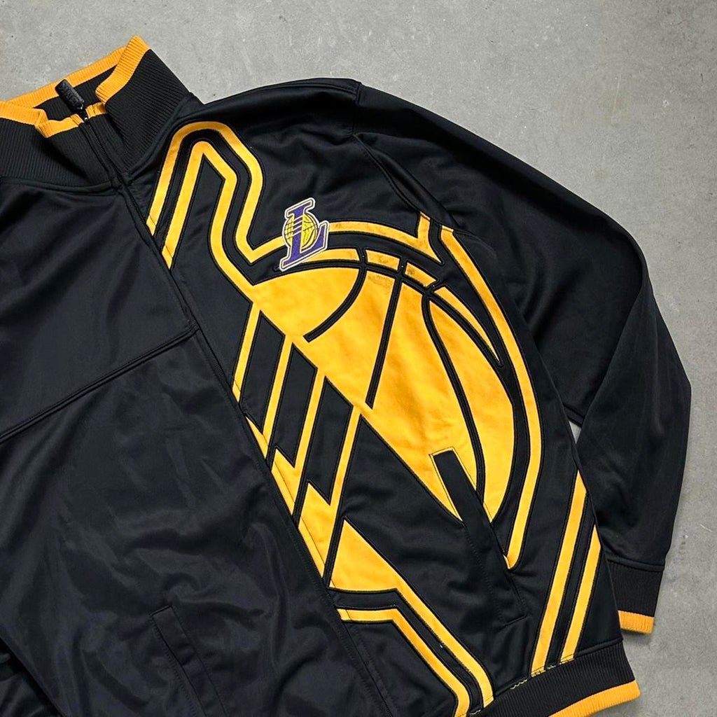 Vintage NBA LA, Lakers Track Embroidered Jacket
