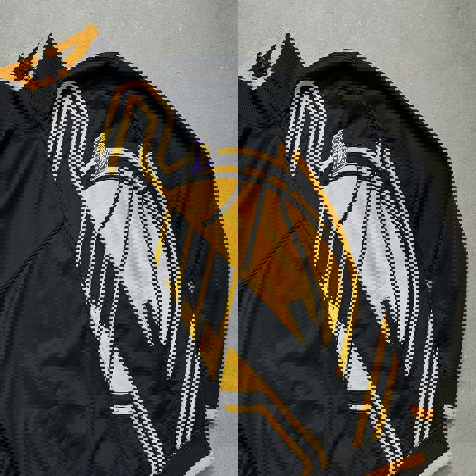 Vintage NBA LA, Lakers Track Embroidered Jacket