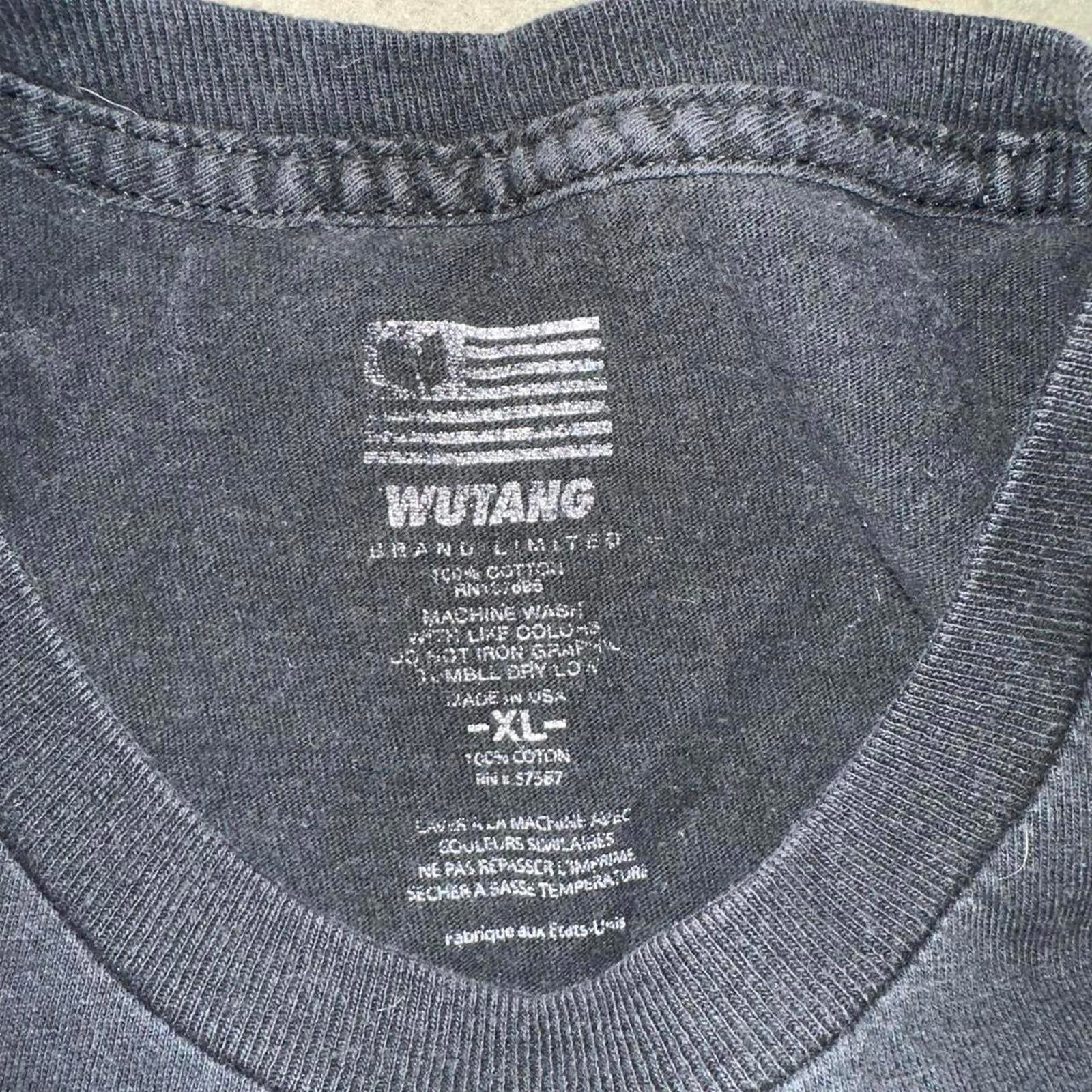 Sick Faded 90’s WUTANG Clan Flag