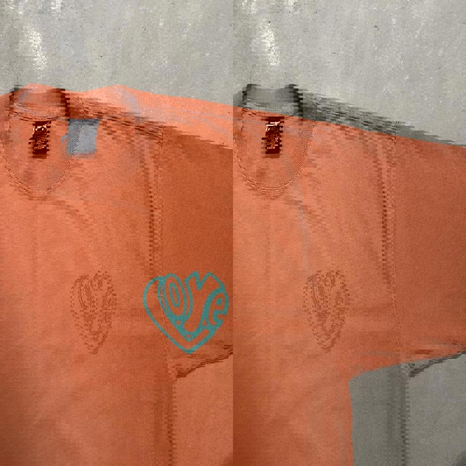 Sick “Love” Stussy Like Graphic Tee