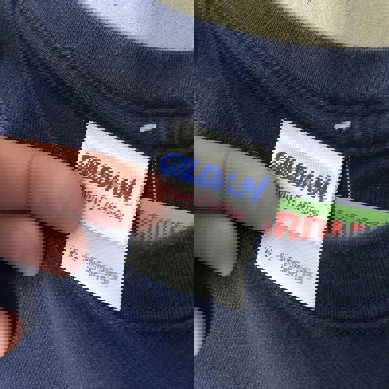 Boxy Vintage “SD Beat LA” Navy Blue Tee