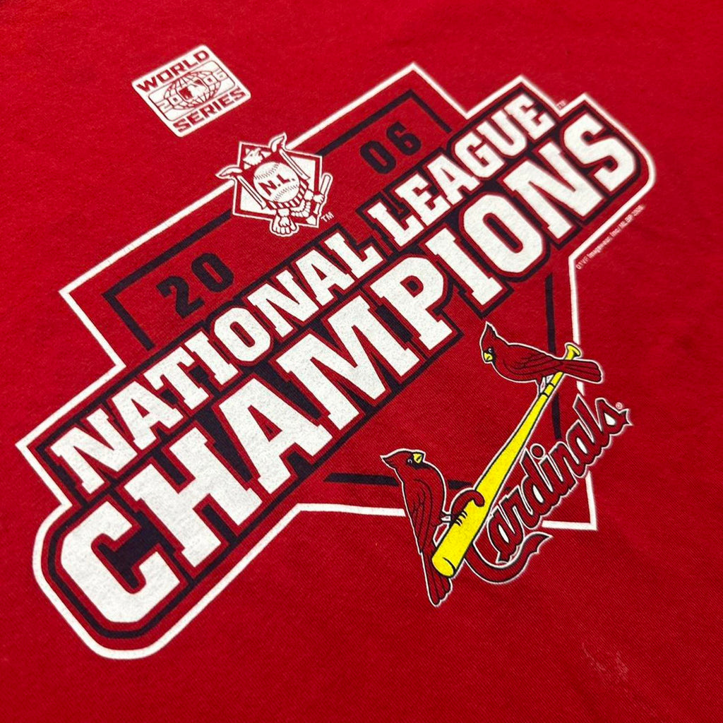 Y2K MLB Cardinals 2006 National League Champs Graphic Tee