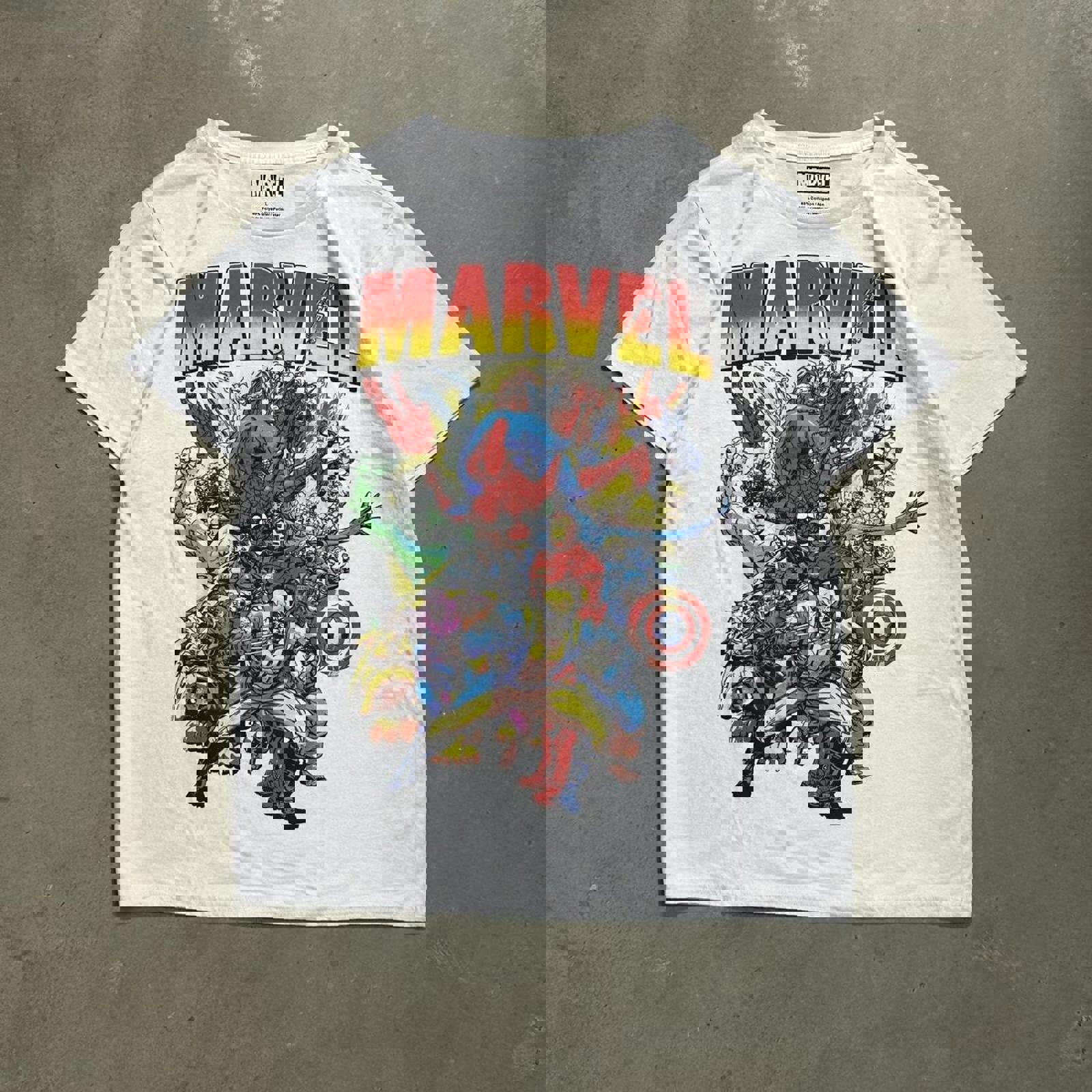 Sick VTG Marvel Comics Graphic Tee