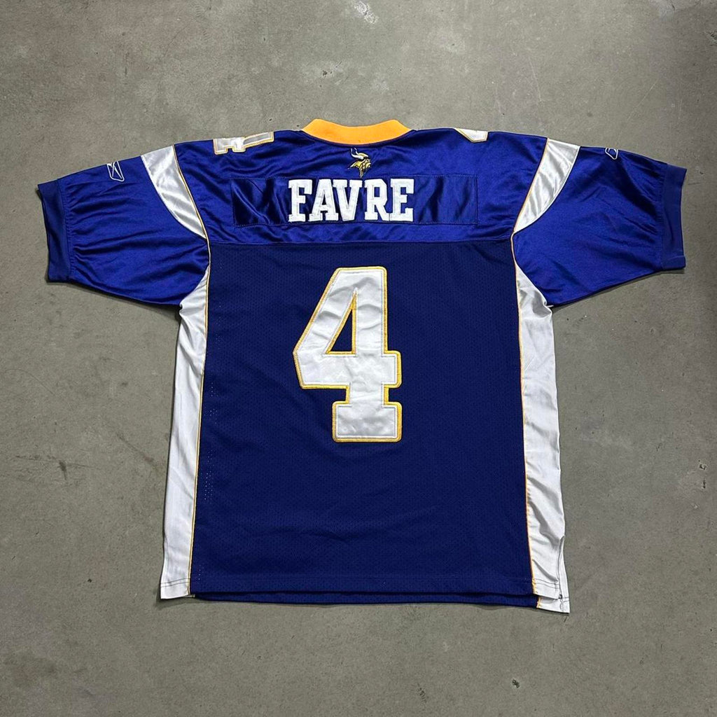 Reebok NFL Vikings #4 FAVRE Jersey