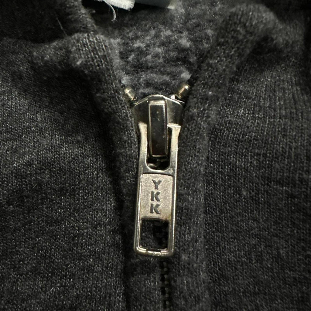 Dark Grey Vintage SDSU Embroidered Champion Zipup Hoodie