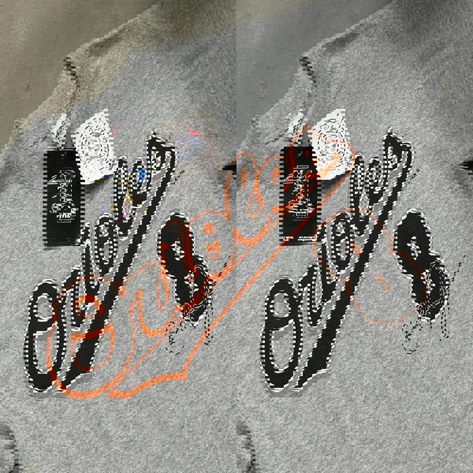 2001 Brand New with Tags Orioles #8 Ripken Truefan MLB Sports Tee