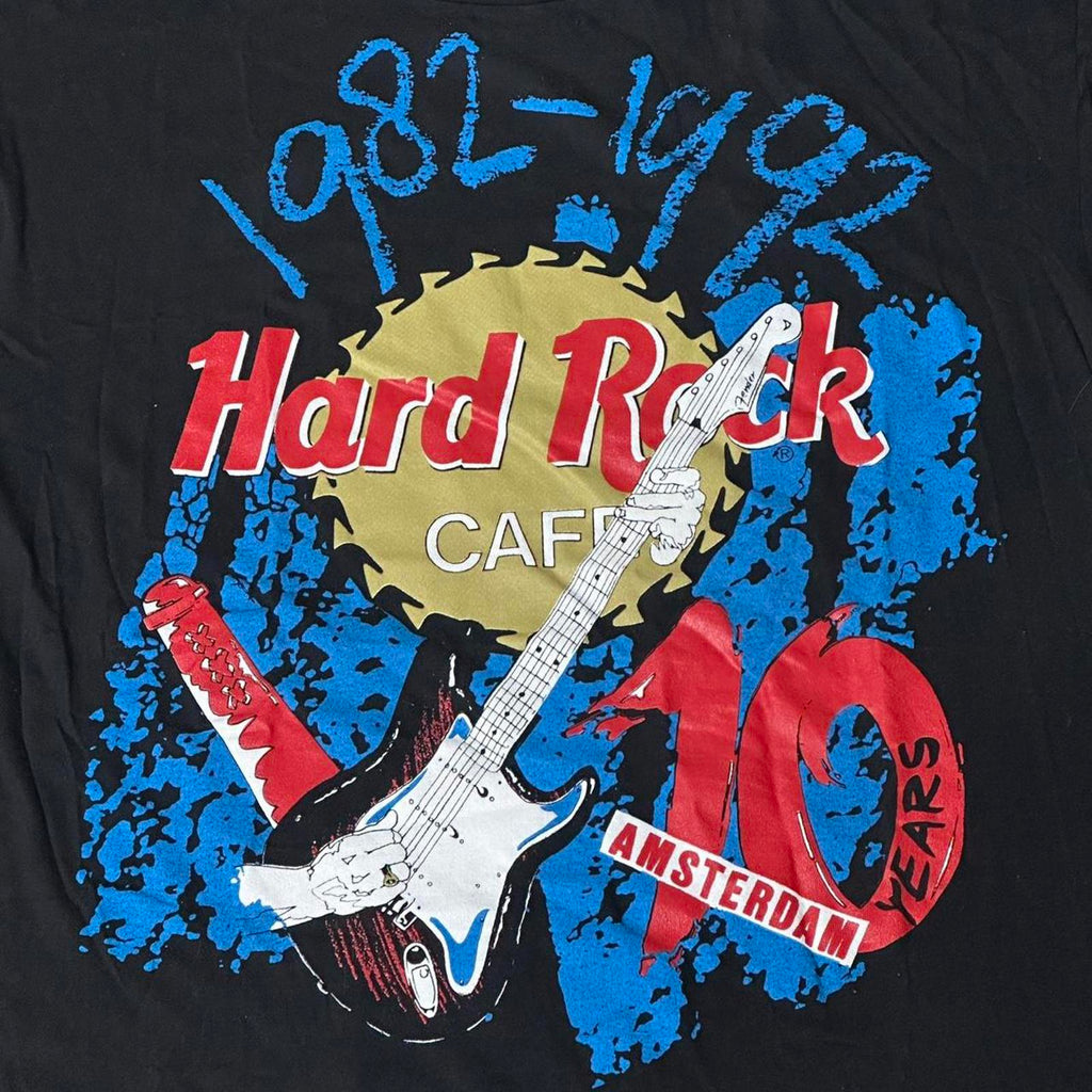 Vintage 1992 Hard Rock Cafe Amsterdam Single Stitch T-Shirt