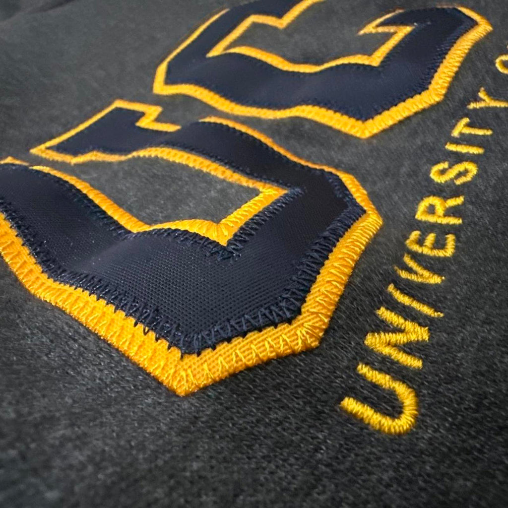 Grey UCSD QuarterZip Blue84 Crewneck