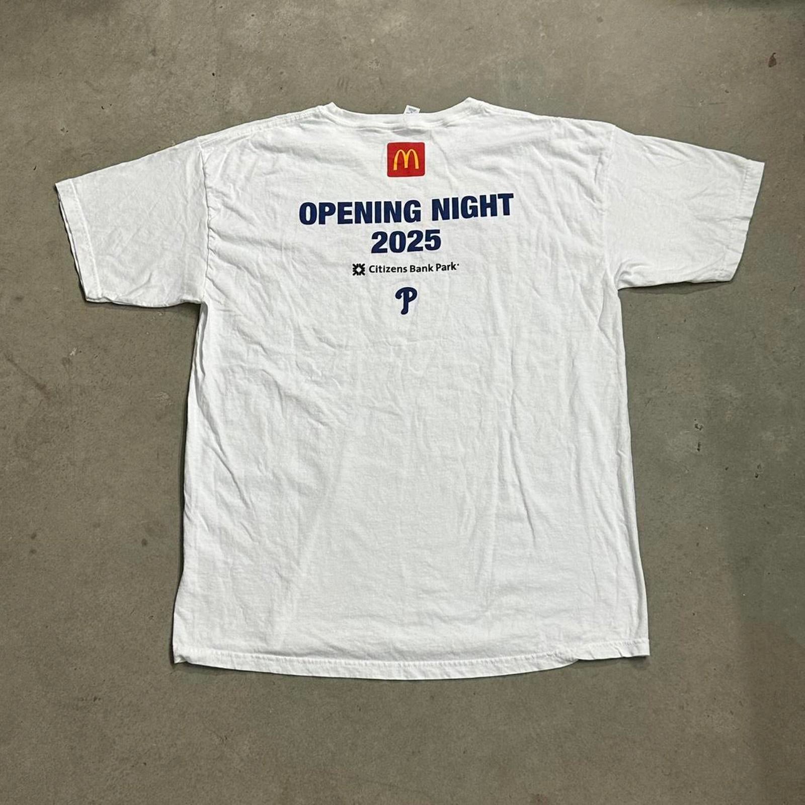 MLB Philadelphia Phillies 2025 Opening Night Graphic Tee