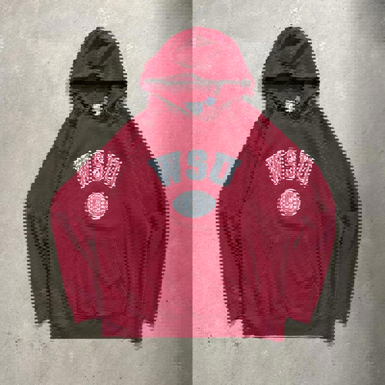 WSU 90’s Vintage Embroidered J. America