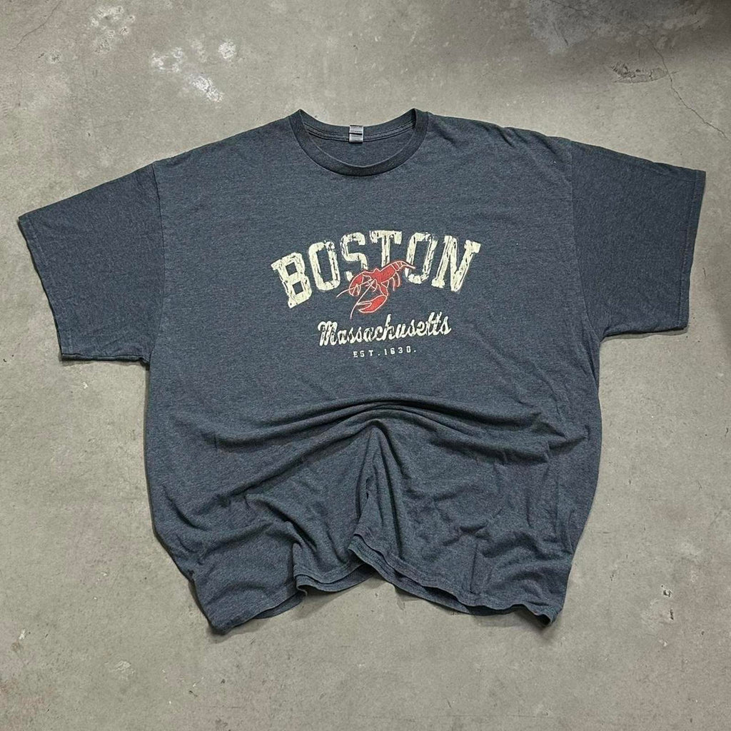 Boston Massachusetts Lobster Basic Graphic Tee