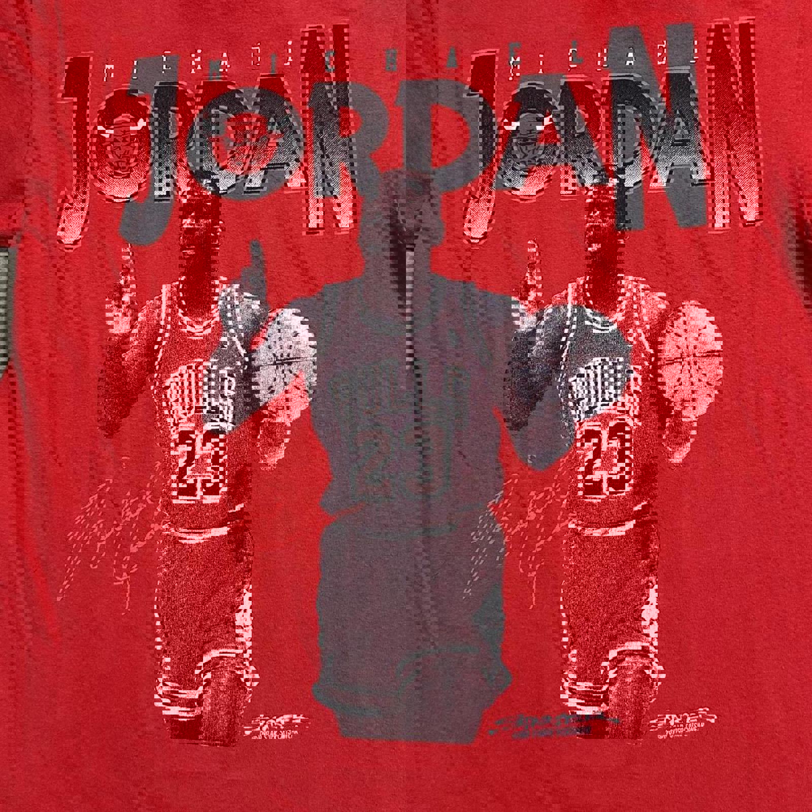 1989 Vintage Micheal Jordan HOT Starter Bulls Graphic Tee