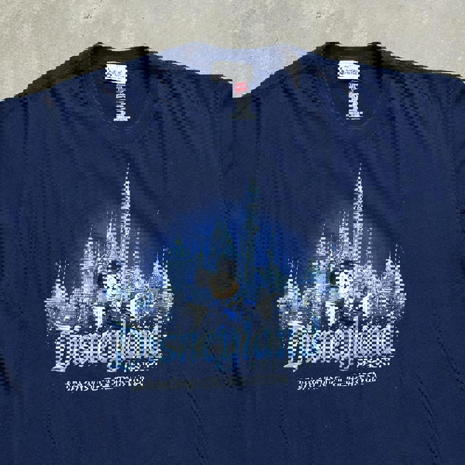 Vintage DisneyParks Diamond Celebration Mickey Graphic Tee
