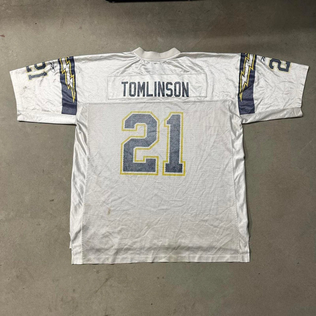 Tomlinson Single Stitch San Diego Chargers Reebok Jersey