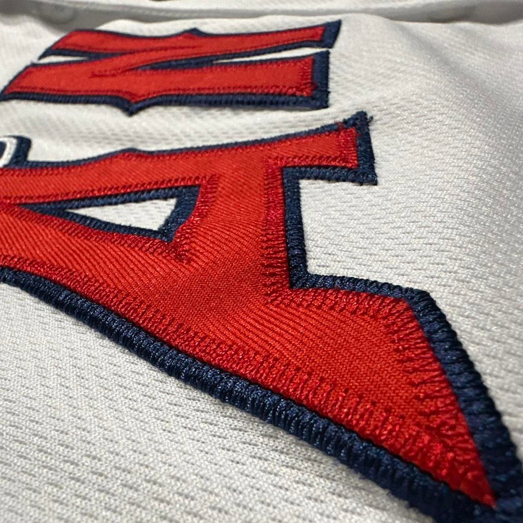 Vintage LA Angels Mike Trout #27 CoolBase Authentic Jersey