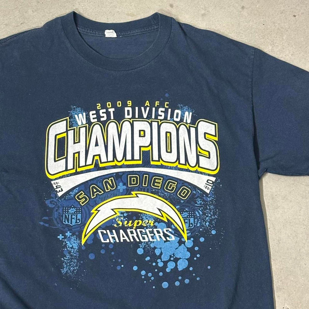 2009 SD Chargers Division Champs Vintage Graphic Tee