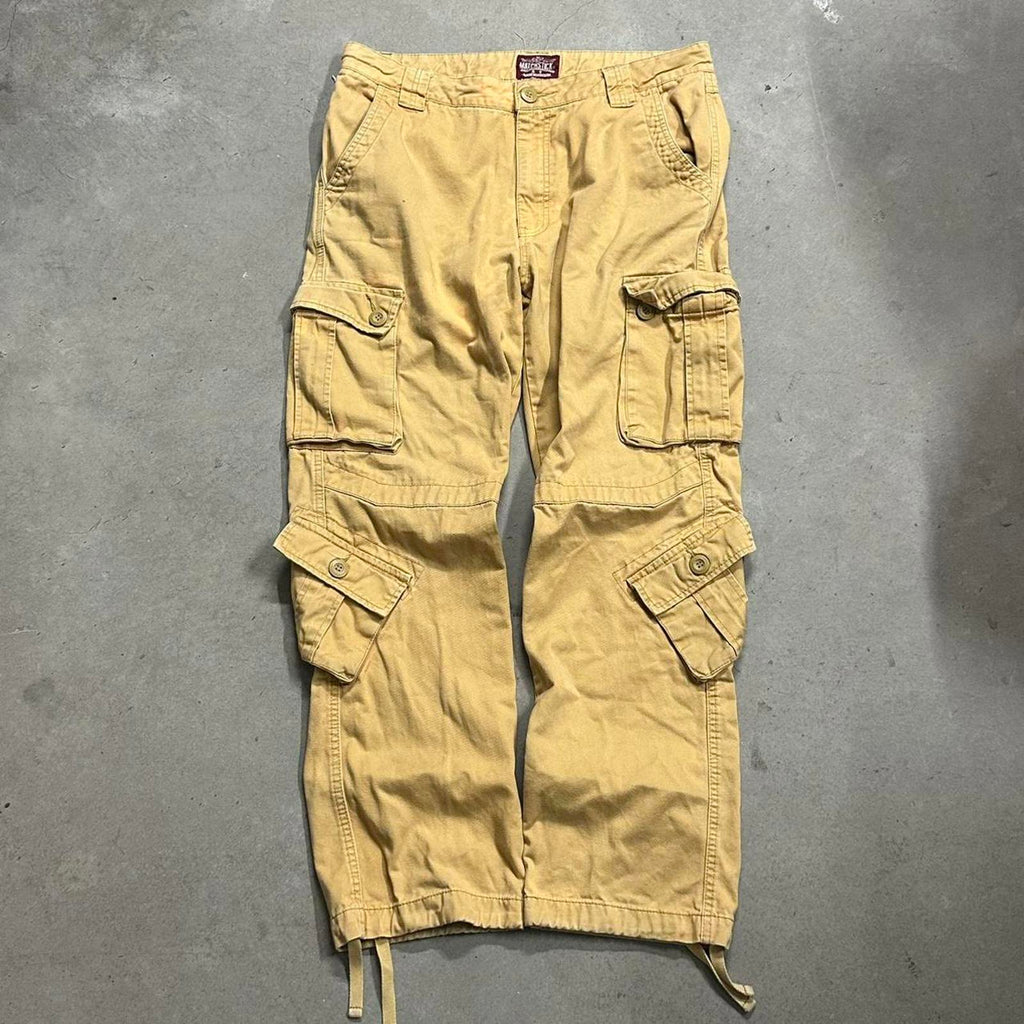 Khaki Matchmen Baggy CargoPants