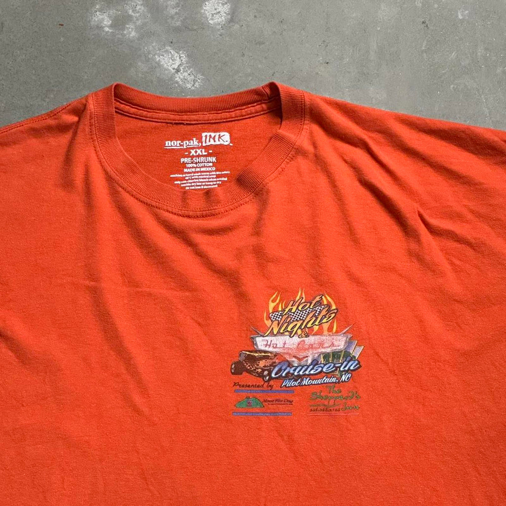 Sick Vintage “HOT CARS” Hot Rod Cruise-In Graphic Tee