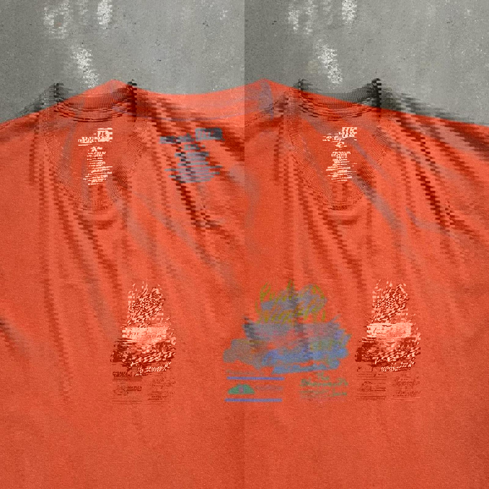 Sick Vintage “HOT CARS” Hot Rod Cruise-In Graphic Tee