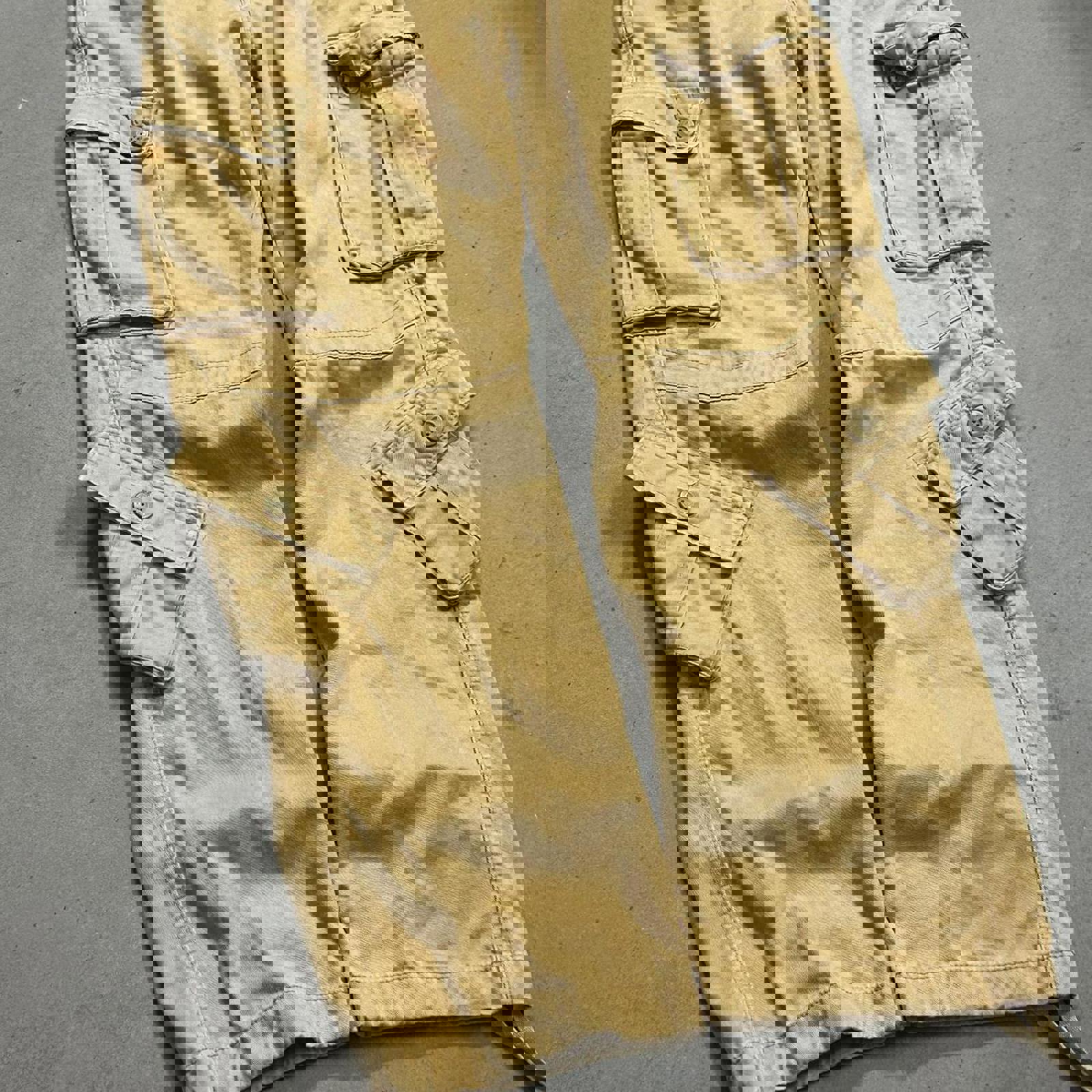 Khaki Matchmen Baggy CargoPants