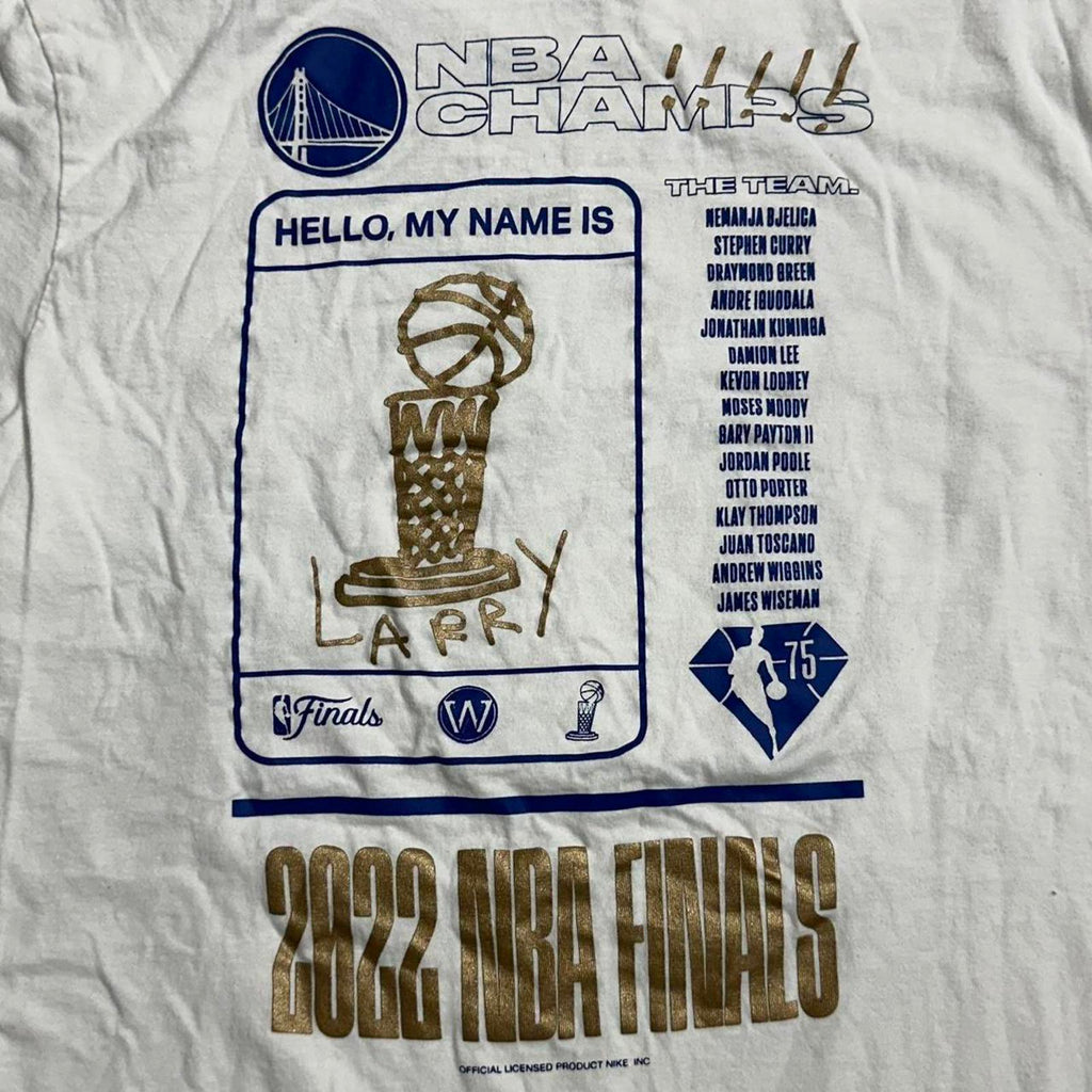 Nike Golden State Warriors NBA Champions 2022 Tee