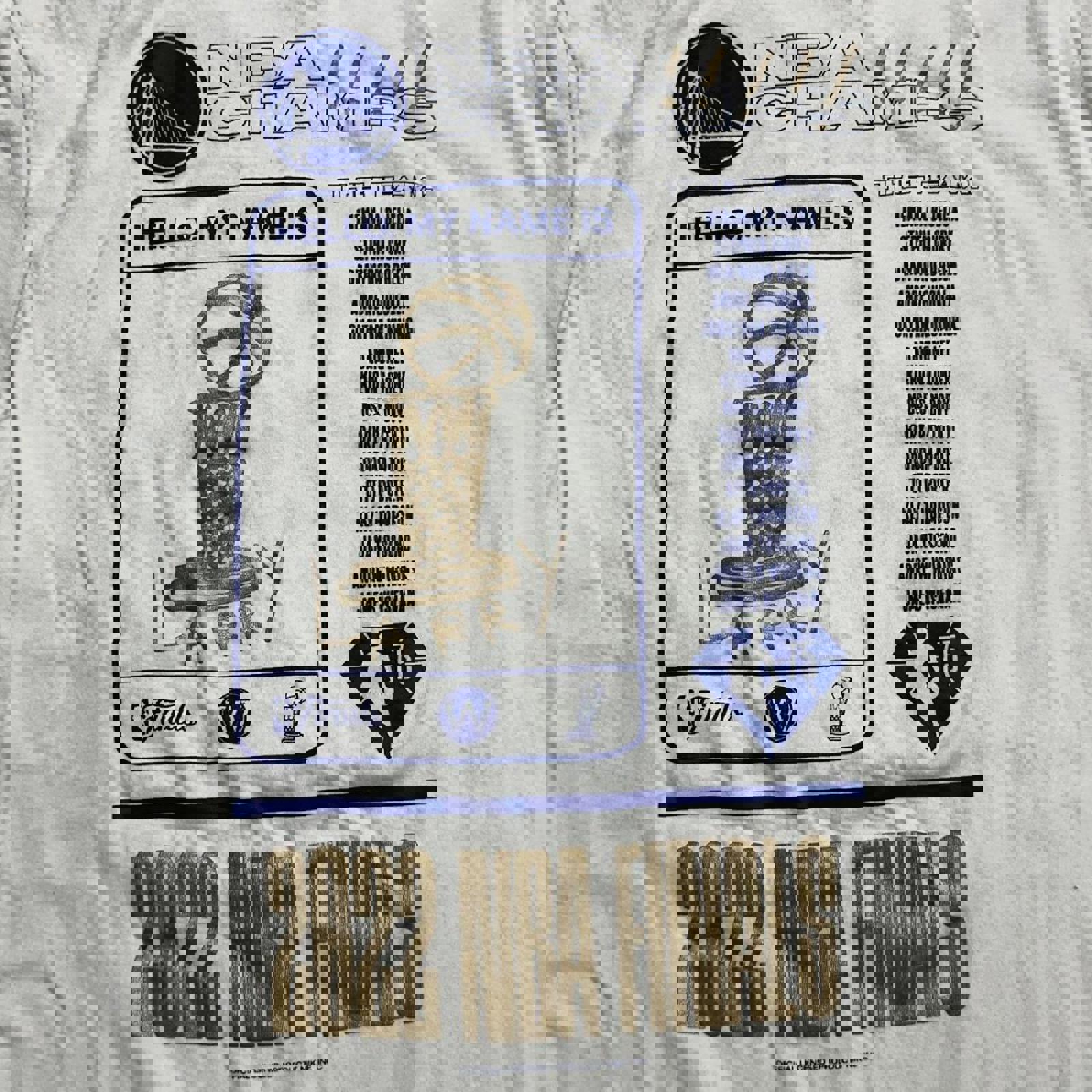 Nike Golden State Warriors NBA Champions 2022 Tee