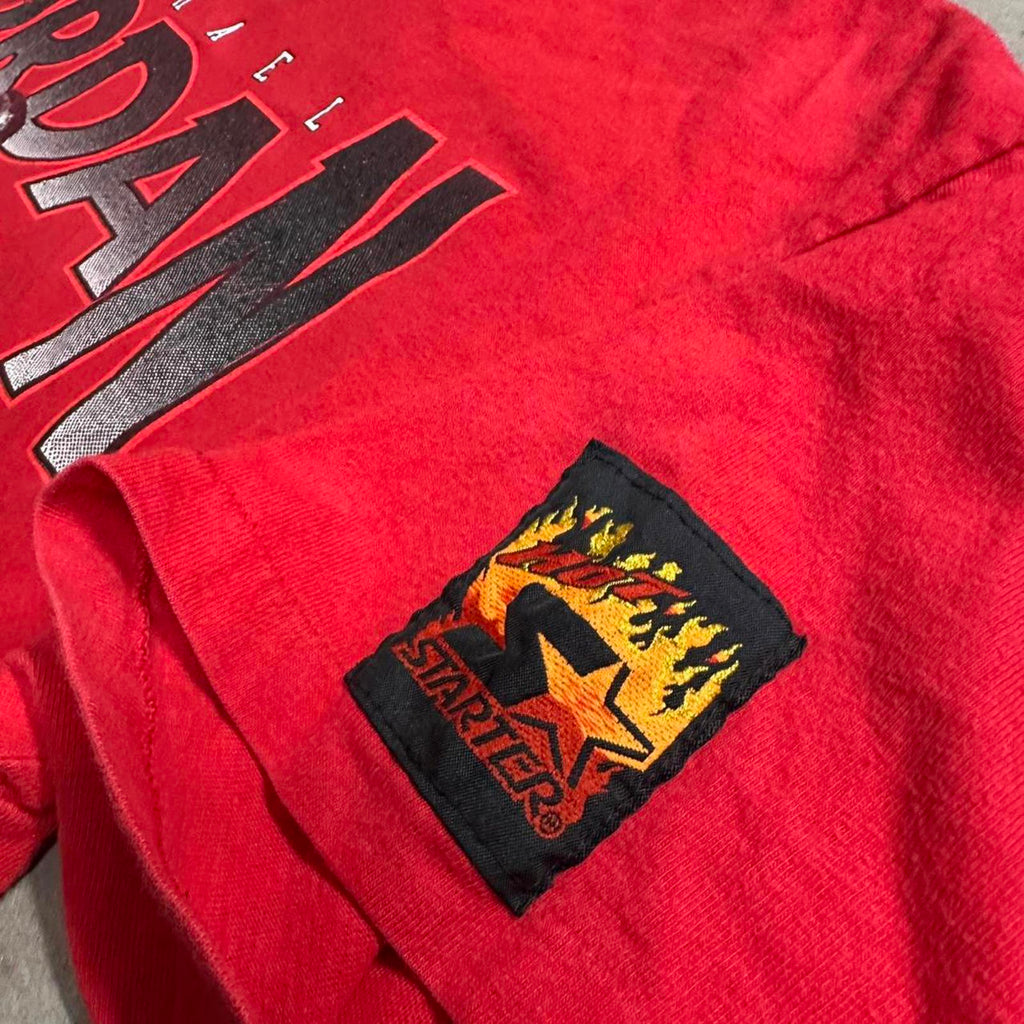 1989 Vintage Micheal Jordan HOT Starter Bulls Graphic Tee