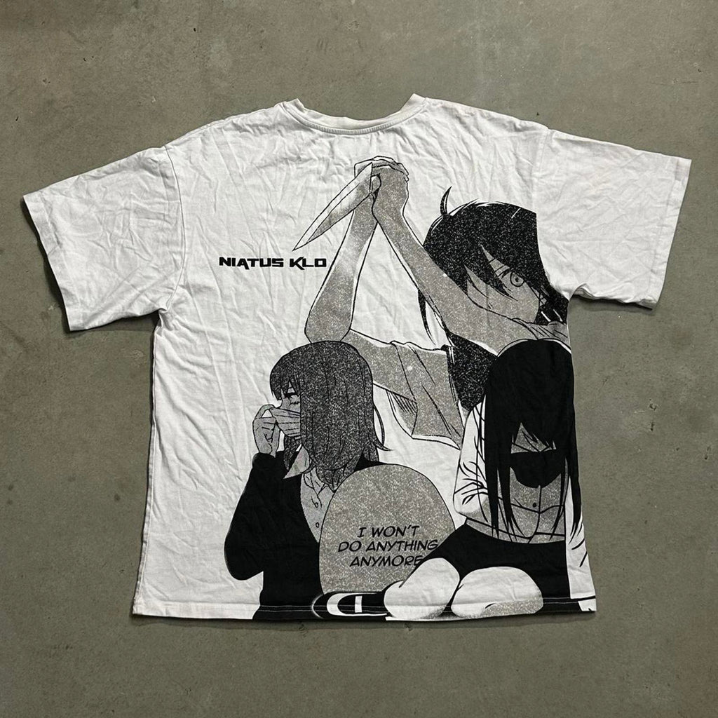 Sick Y2K IG brand Full Graphic Anime Tee