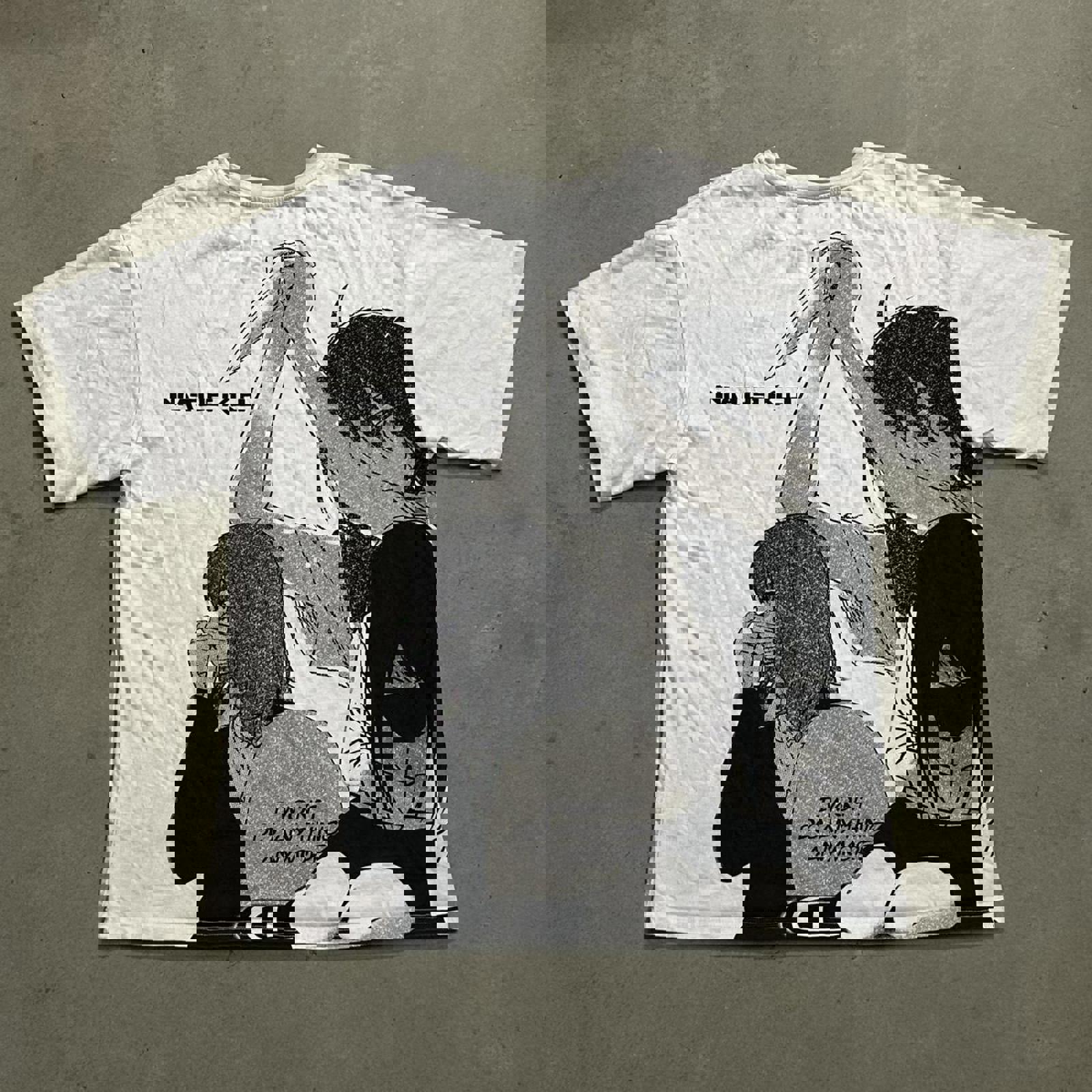 Sick Y2K IG brand Full Graphic Anime Tee
