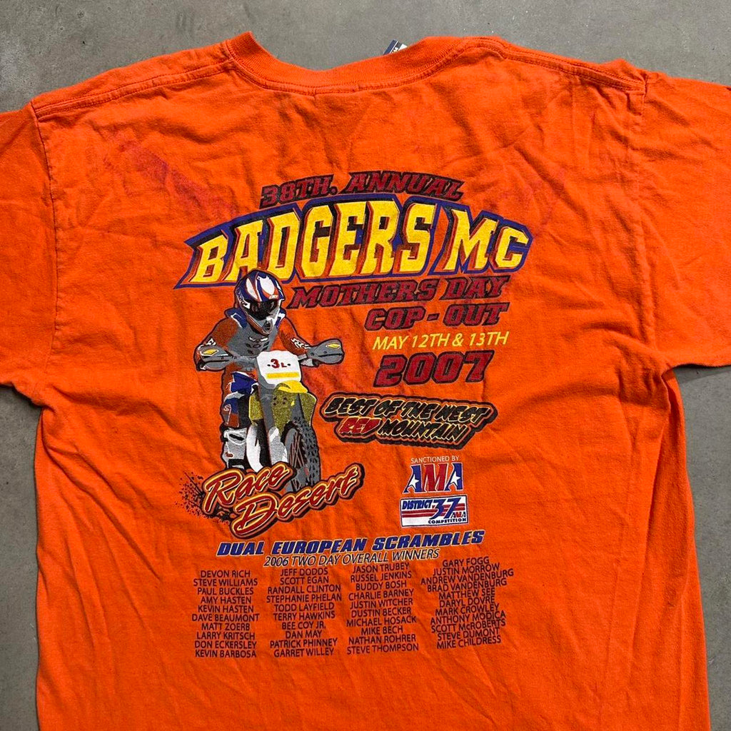 Sick 2007 Vintage Dirtbike Graphic Tee🔥