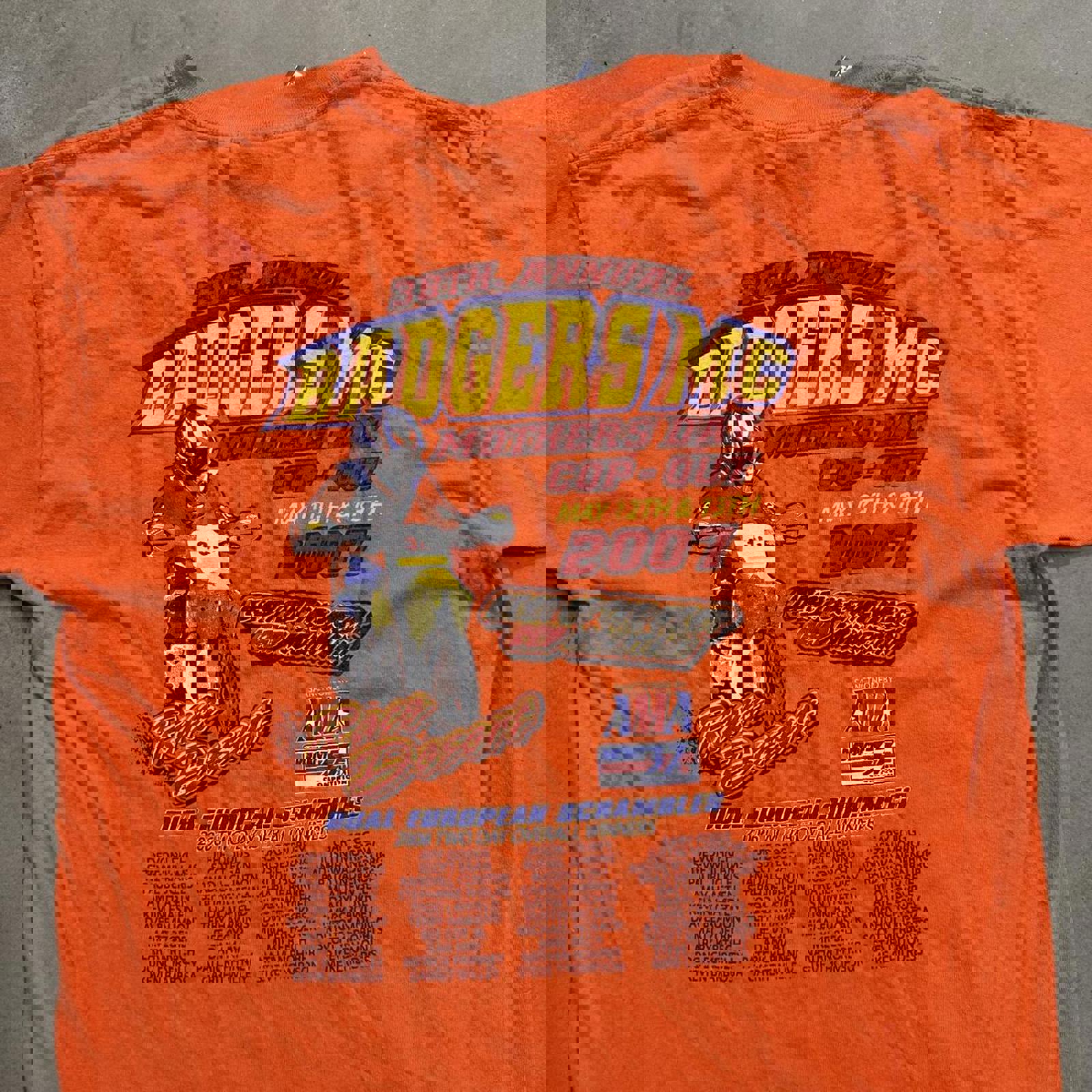 Sick 2007 Vintage Dirtbike Graphic Tee🔥