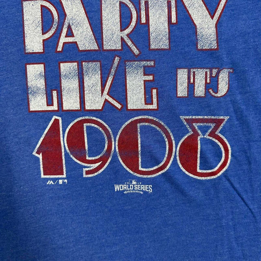 2016 Majestic Threads World Series “Party Like its 1908”Tee