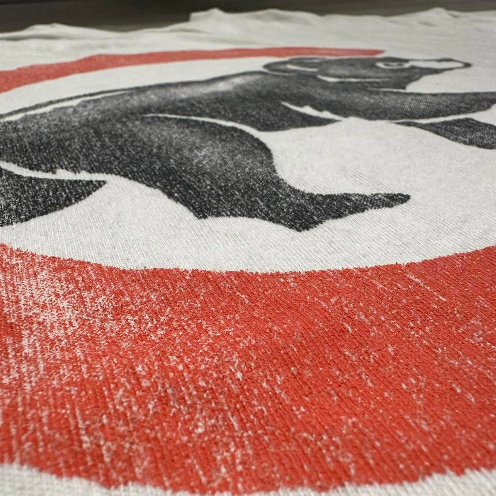 Cubs Retro Faded Graphic Logo Tee