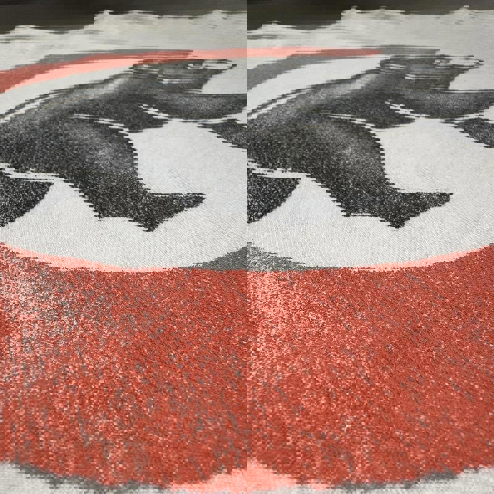 Cubs Retro Faded Graphic Logo Tee