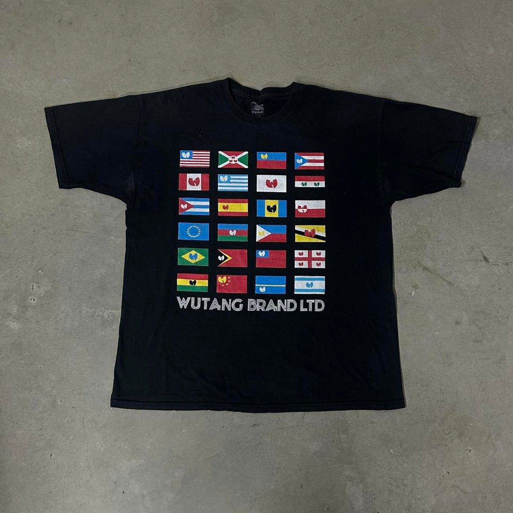 Sick Faded 90’s WUTANG Clan Flag