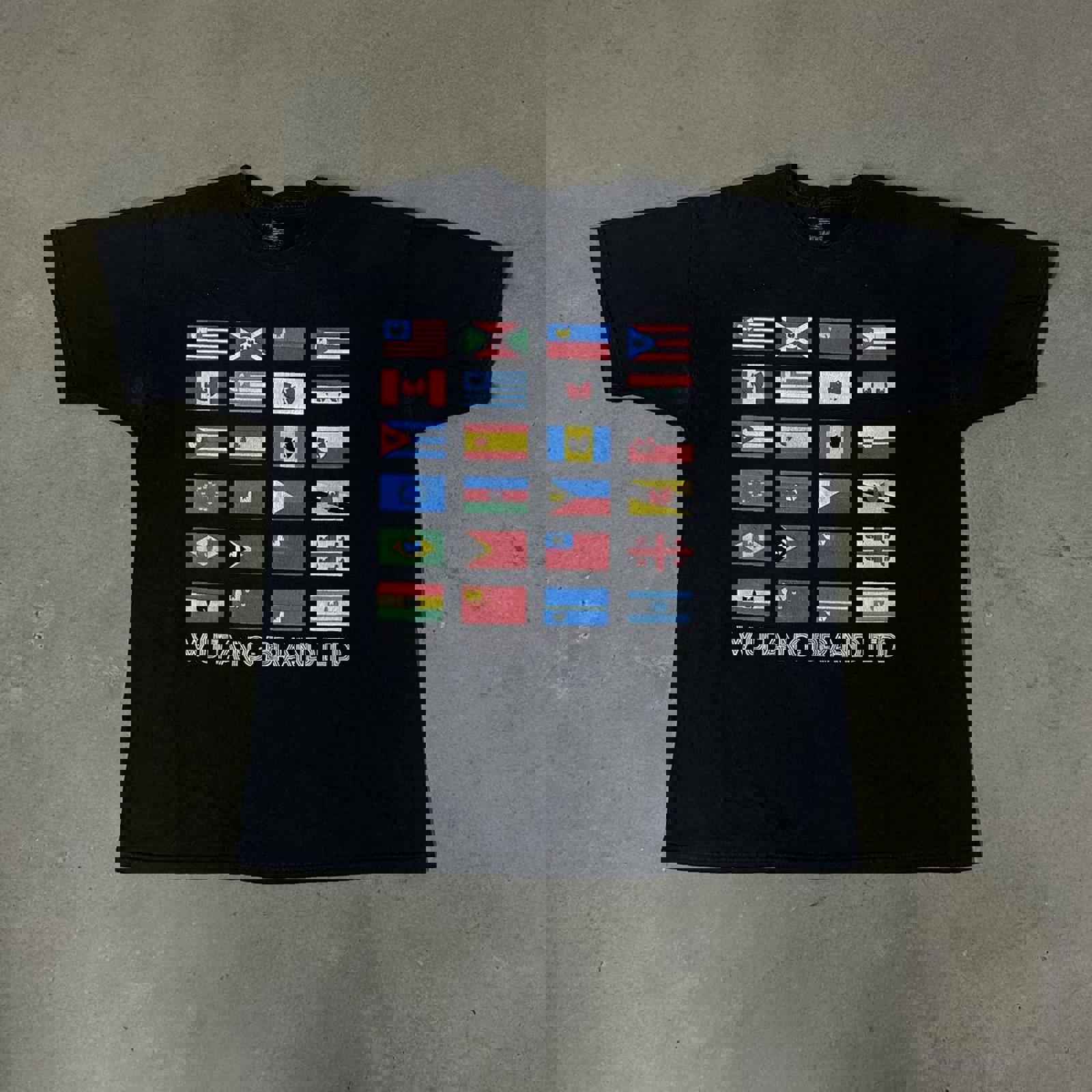 Sick Faded 90’s WUTANG Clan Flag