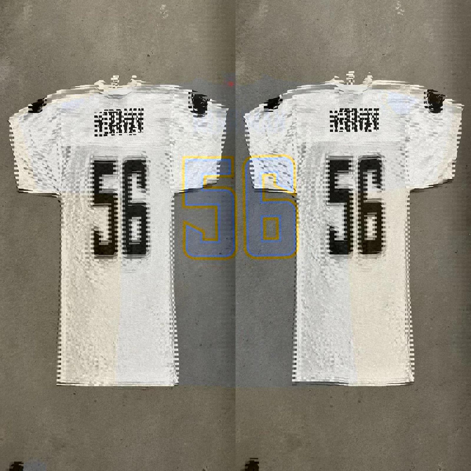 Vintage Merriman #56 San Diego Chargers NFL Players Jersey