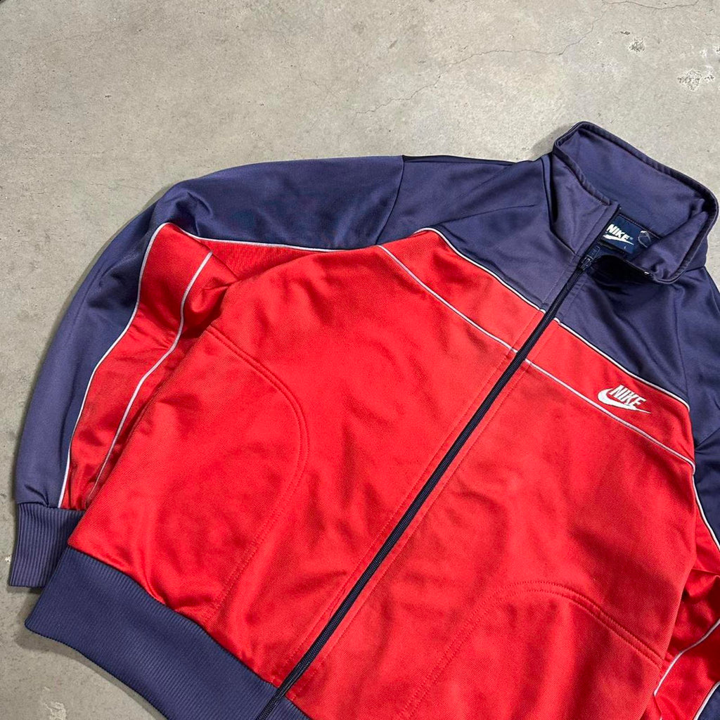 Vintage 90’s Nike Red&Navy Track Zip