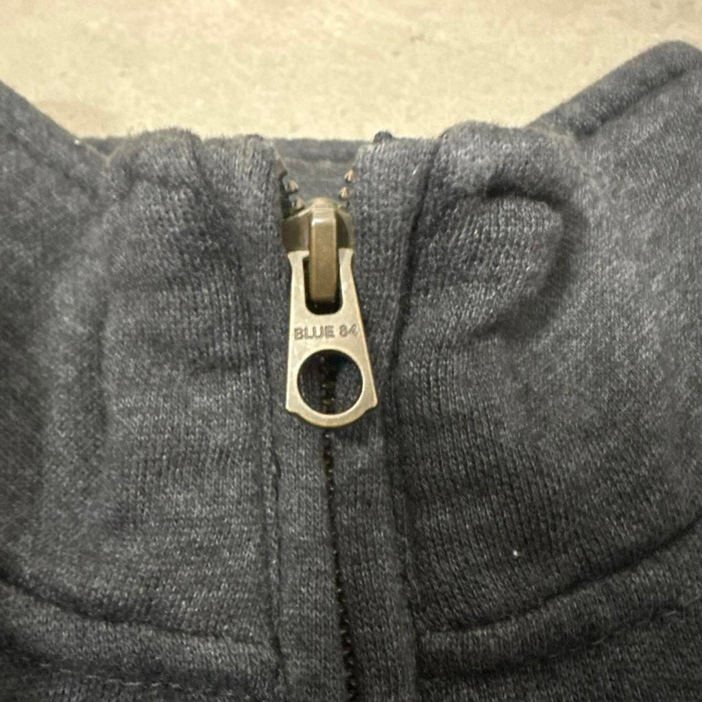 Grey UCSD QuarterZip Blue84 Crewneck