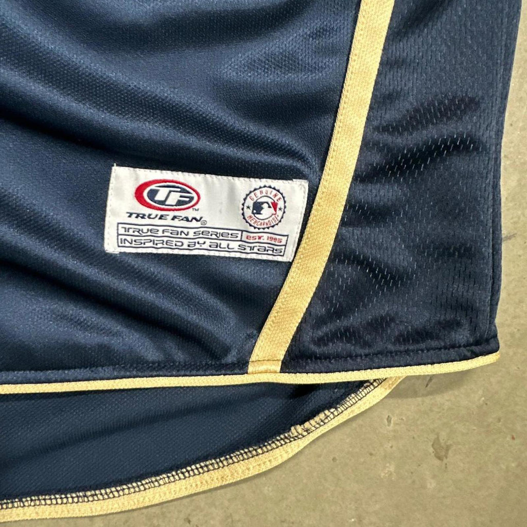 Vintage 2000’s Heavyweight TRUFAN San Diego Padres NavyBlue/Gold Jersey