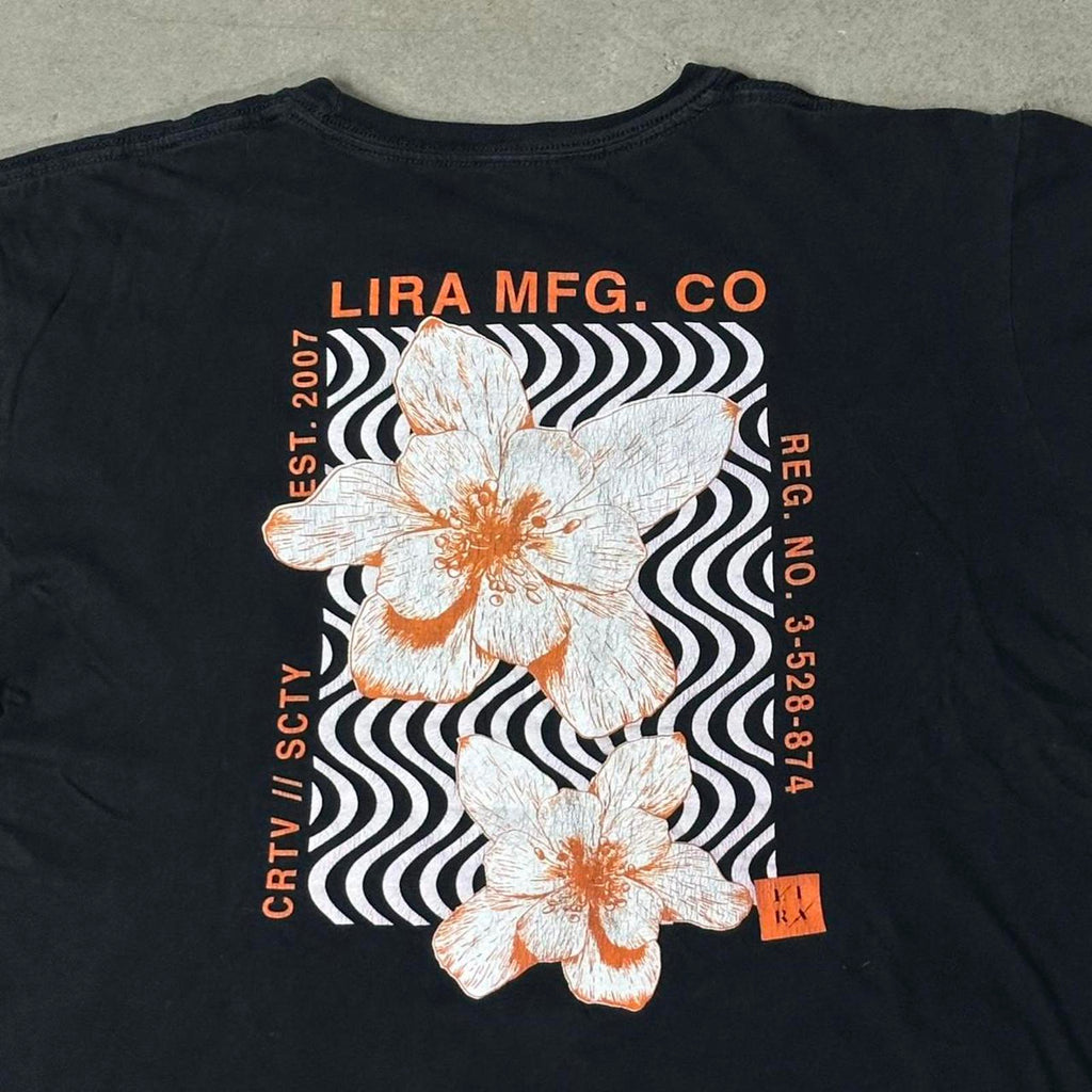 Y2K Lira MFG Flower Graphic Tee