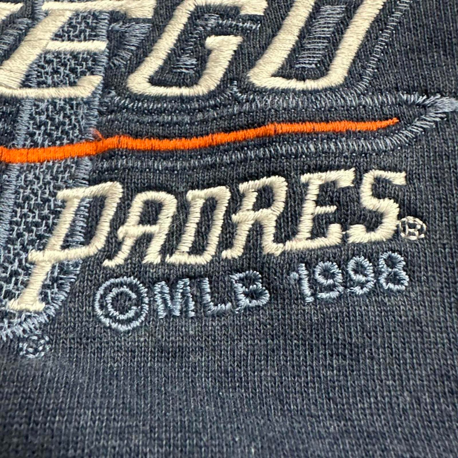 Vintage 1998 San Diego Padres National League Champions Embroidered Crewneck
